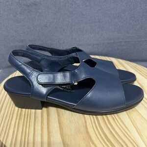 SAS Suntimer Lusso Slim Sandals ‎ Blue Strappy Tripad Comfort Shoes Womens  12N